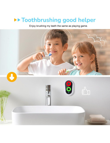 Temporizador de Cepillado Ferriswheel LED Magnético Blanco