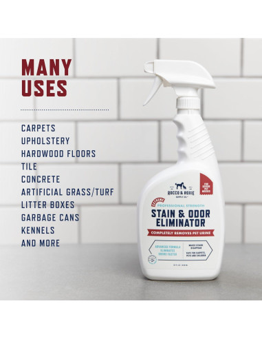 Rocco & Roxie Eliminador de Manchas y Olores 32 oz - Limón