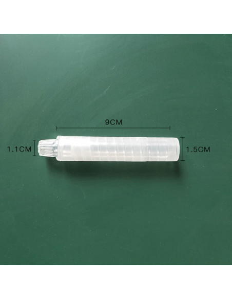 10 Sujetadores de Tiza Plástico Antideslizante Teensery