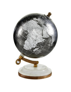 Globo Terráqueo Decorativo Deco 79 Negro 12.7 cm