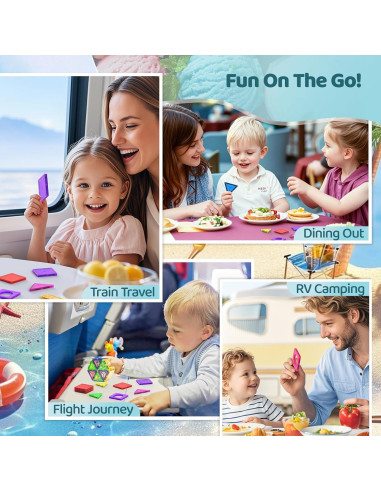 Bloques de Construcción Magnéticos Crenova Mini 20 Piezas