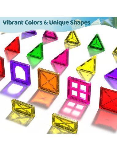 Bloques de Construcción Magnéticos Crenova Mini 20 Piezas