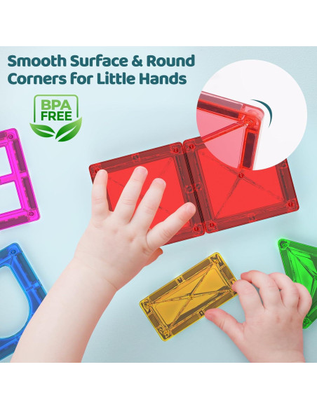 Bloques de Construcción Magnéticos Crenova Mini 20 Piezas