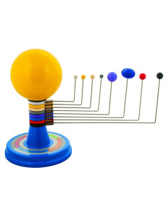 Modelo de Sistema Solar Eisco Labs con Luz y Guía Ilustrada