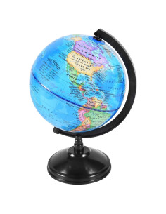 Globo Terráqueo Rotatorio KISEER 15.24 cm para Educación