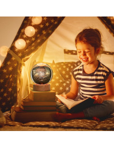 Luz Nocturna 3D Galáctica JANARARY Sistema Solar LED 2