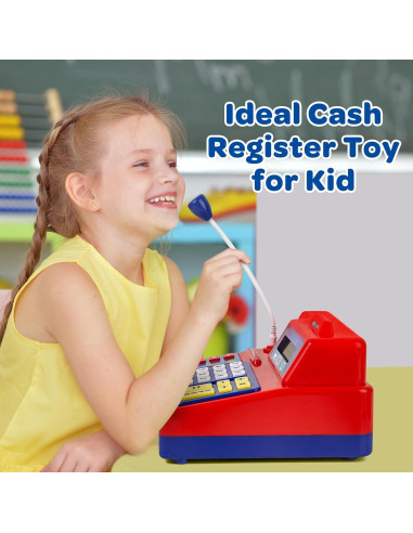 Registradora de Juguete Shantou - 73 Piezas, Matemáticas 3-12 Años