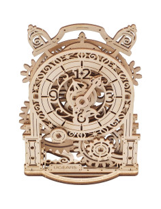 Reloj de Alarma Vintage UGEARS - Rompecabezas 3D de Madera 2