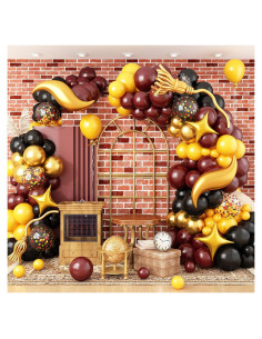 Kit de Guirnalda de Globos HILAVO 35 Piezas Fiesta Halloween