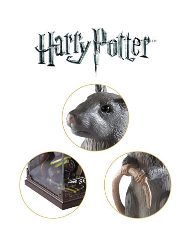 Figurita Scabbers La Colección Noble Harry Potter 10.5cm