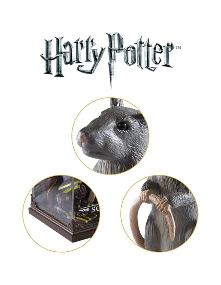 Figurita Scabbers La Colección Noble Harry Potter 10.5cm