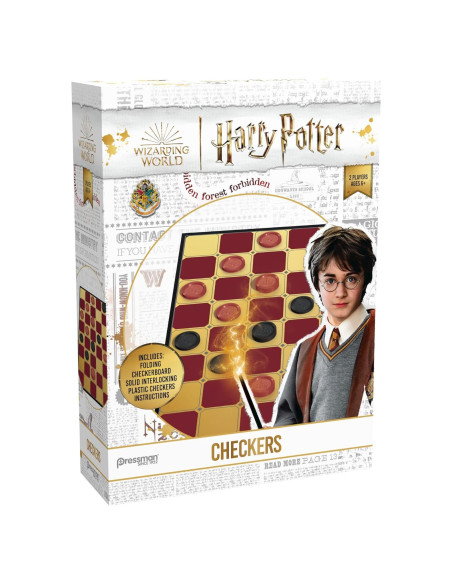 Ajedrez Harry Potter Pressman - Tablero Plegable y Piezas Interconectadas