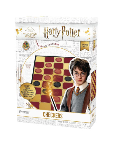 Ajedrez Harry Potter Pressman - Tablero Plegable y Piezas Interconectadas