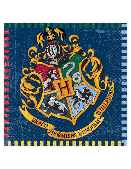 Servilletas de Papel Harry Potter - 16 Servilletas 16.5x16.5cm