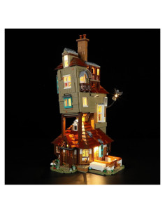 Kit de Luz LED YEABRICKS para LEGO 76437 Harry Potter La Madriguera