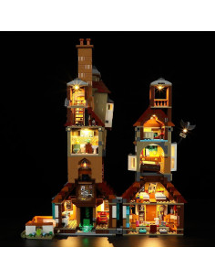 Kit de Luz LED YEABRICKS para LEGO 76437 Harry Potter La Madriguera 2