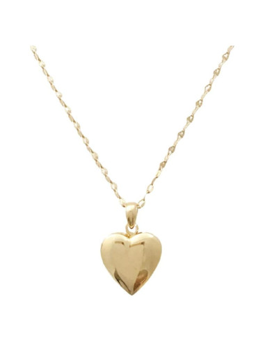 Collar Locket Corazón HONEYCAT Oro 18k Ajustable 45-53cm