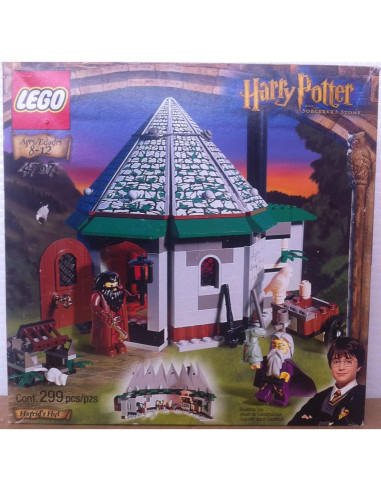Lego Cabaña de Hagrid 4707 Harry Potter con Minifiguras