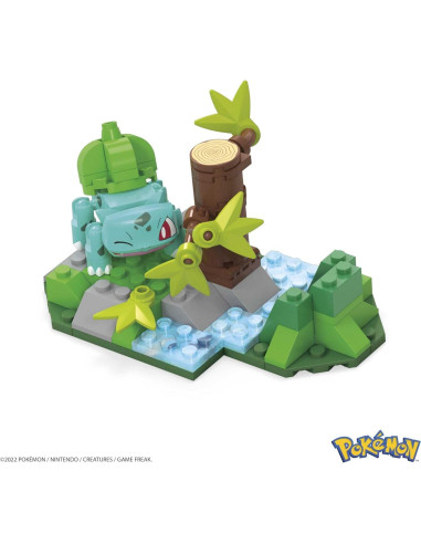 Set de Juguetes de Construcción MEGA Pokémon Bulbasaur 82 Piezas