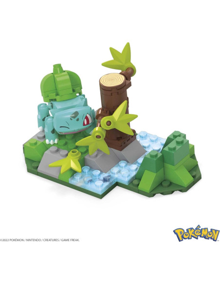 Set de Juguetes de Construcción MEGA Pokémon Bulbasaur 82 Piezas