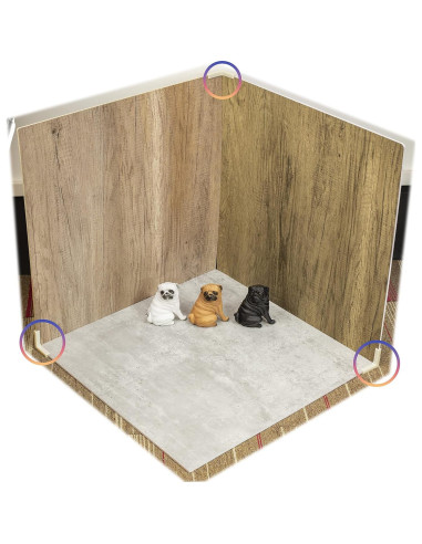 Soporte de Fondo Universal Ajustable MP BATT Paquete de 2