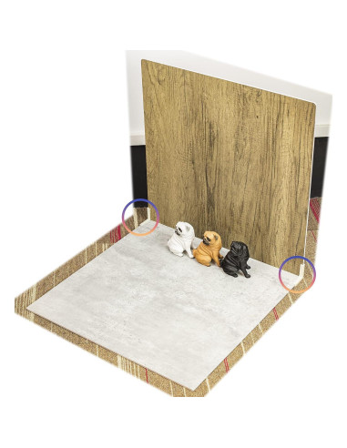 Soporte de Fondo Universal Ajustable MP BATT Paquete de 2