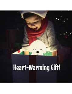 Luz Nocturna AULTRA Perro Recargable USB 16 Colores 11x12 cm 2