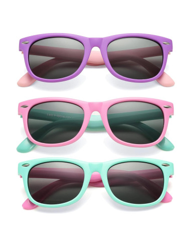 Gafas de sol polarizadas COASION para niños 3-9 años UV400