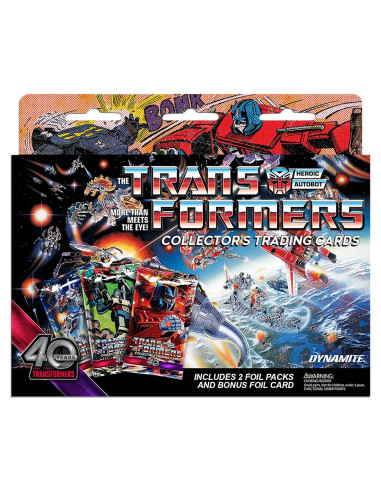 Tarjetas Coleccionables Transformers 40 Aniversario - Hasbro