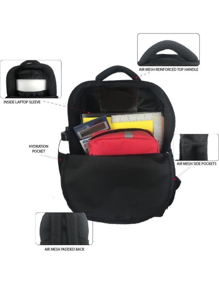 Mochila para Niños Transformers MECDY 40.64x30.48x12.7 cm