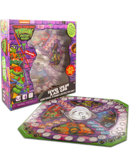 Juego de Mesa Pop Up Tortugas Ninja Crenstone para Niños