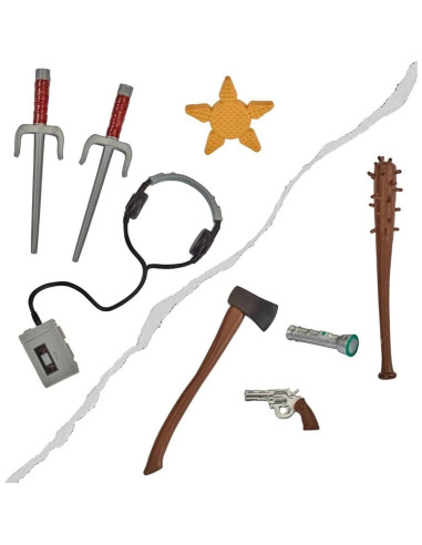 Tortugas Ninja Raph & Hopper Playmates 20cm 453g