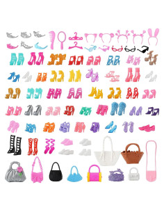 80 Accesorios para Muñecas Carreuty - Zapatos, Diademas y Más