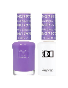 Conjunto de Esmalte en Gel DND Nube de Guijarro 15 ml