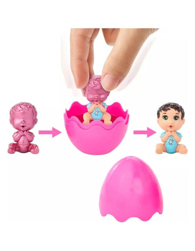 Huevo de Revelación de Color Barbie HJX67 - Paquete de 3 Sorpresas