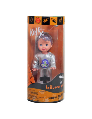 Muñeca Barbie Kelly Fiesta Halloween Extraterrestre Mattel