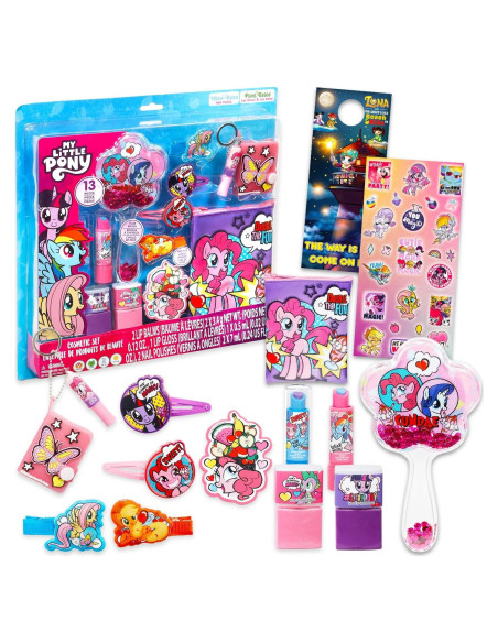 Juego de Cosméticos My Little Pony - 13 Piezas para Niñas