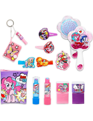 Juego de Cosméticos My Little Pony - 13 Piezas para Niñas