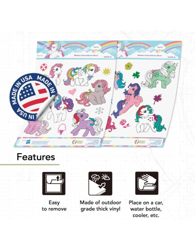 Calcomanías My Little Pony Desert Cactus - 22 Vinilo Premium