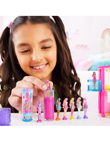 Conjunto de Muñecas Barbie Color Reveal - 3 Mini Figuras