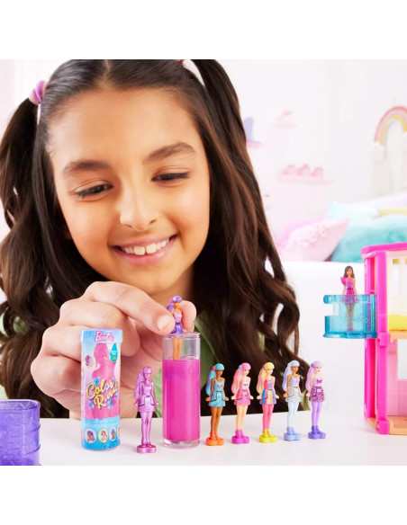 Conjunto de Muñecas Barbie Color Reveal - 3 Mini Figuras