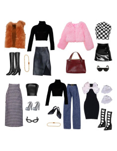 17 Piezas Ropa de Muñeca Carreuty 30 cm con Accesorios