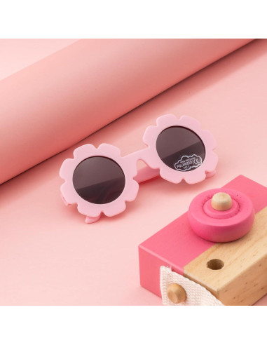 Gafas de sol polarizadas para bebés Rosa mate 0-24 meses