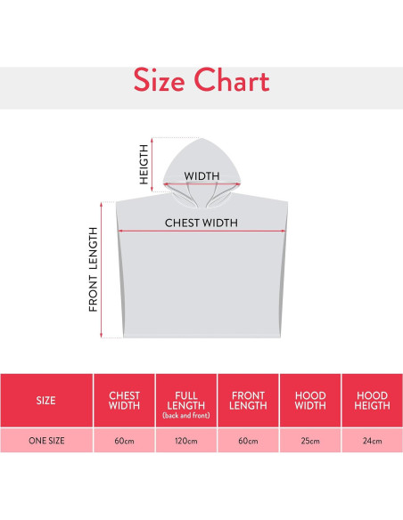 Poncho de Toalla Hot Wheels con Capucha para Niños - Negro