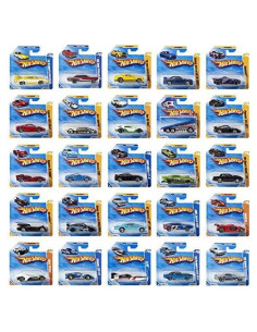 Hot Wheels Paquete de 25 Coches de Juguete Mattel