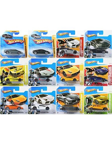 Hot Wheels Paquete de 25 Coches de Juguete Mattel