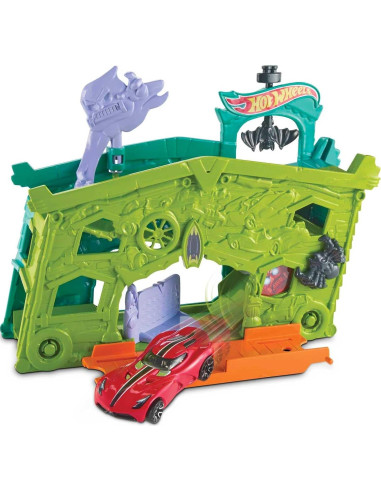 Juego de Garaje Embrujado Hot Wheels Mattel 272g 6.03x30.48cm