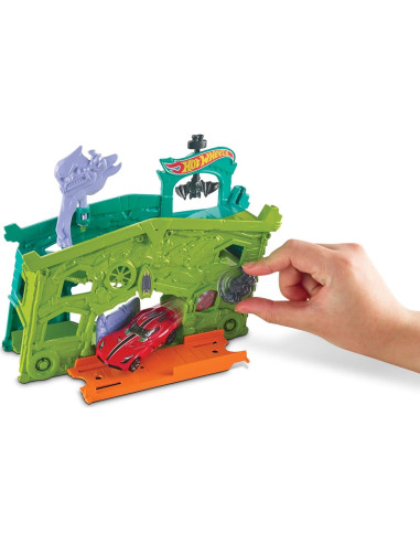 Juego de Garaje Embrujado Hot Wheels Mattel 272g 6.03x30.48cm