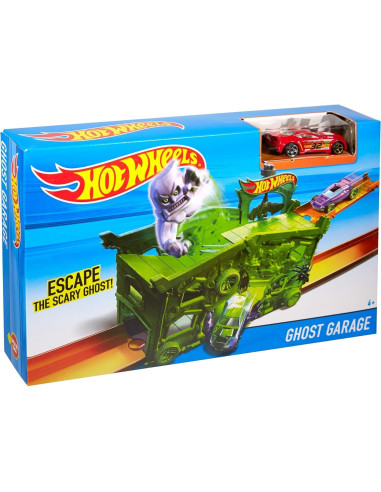 Juego de Garaje Embrujado Hot Wheels Mattel 272g 6.03x30.48cm