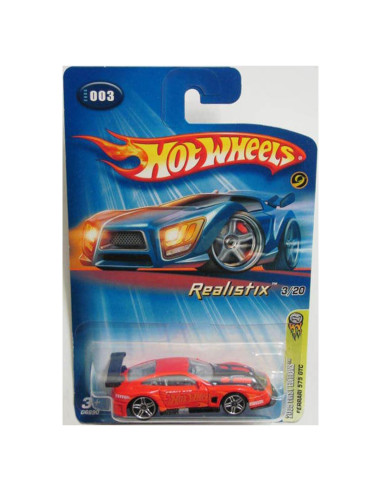 Coche de Fundición Hot Wheels Ferrari 575 GTC 2005 1:64
